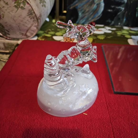 Vintage Crystal Rudolph - Picture 2 of 7